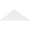 Ekena Millwork Saratoga Architectural Grade PVC Gable Bracket, 36"W x 13 1/2"H x 2"D x 6"F, 9/12 Pitch GBP036X14X0206SAR00 - alternate 2